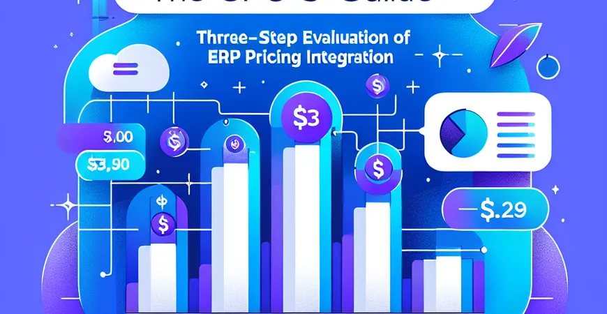 财务总监亲授：业财一体化 ERP 价格评估 3 步法